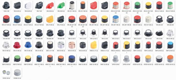 Bouton de son de l'amplificateur audio or argent bouton marshall en aluminium 6