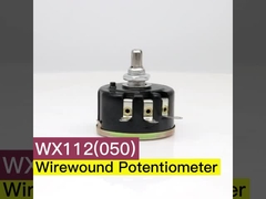 WX112 (050) Potentiomètre à enroulement de fil à tour unique