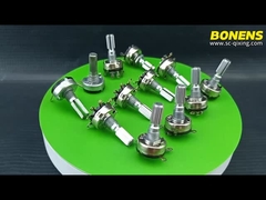 RV17 épingle incurvée avec potentiomètre à film de carbone commutateur