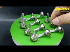 Potentiomètre rotatif à variateur RV17 100k 10K 20K 50K avec interrupteur