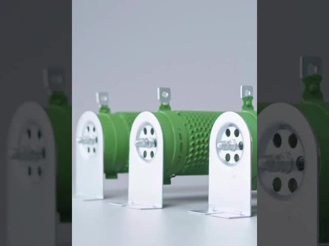 Résistance de freinage en aluminium vert de 3000 W avec taille personnalisable pour les applications à haute puissance