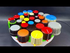 Introduce KDJ25-20 Band Switching Knob with Black ,grey Color For You